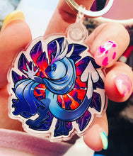 Load image into Gallery viewer, ‘ Emperor Archeus’ Muse by LdA, Acrylic Keychain
