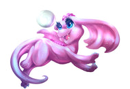 âPrincess Akoyaâ the Muse⊠Diecut Holographic Sticker